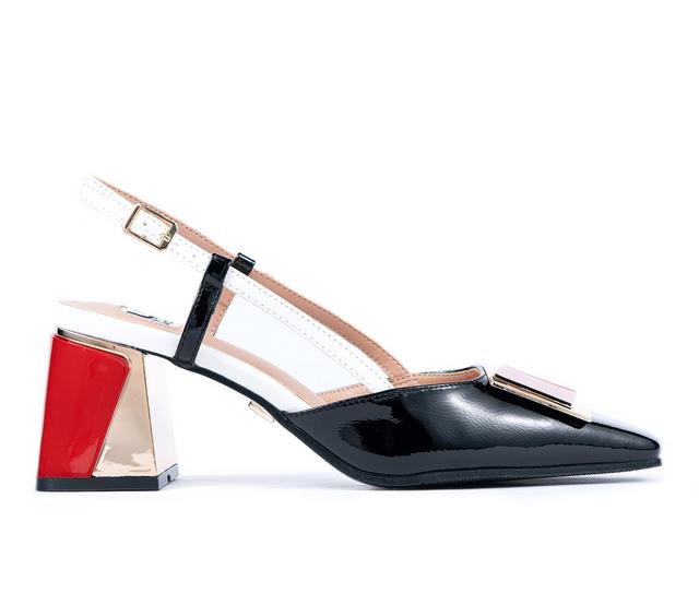 Women's Ninety Union Maddie Pumps in Black Multi color