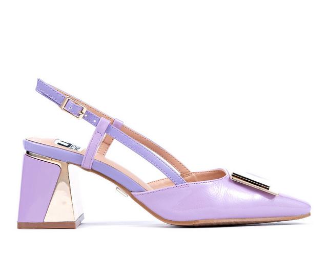 Women's Ninety Union Maddie Pumps in Lavender Multi color
