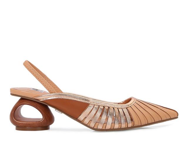 Women's Ninety Union Allison Pumps in Tan Multi color