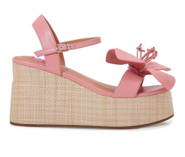 Women's Ashley Kahen Tulip Platform Sandals in Pink color