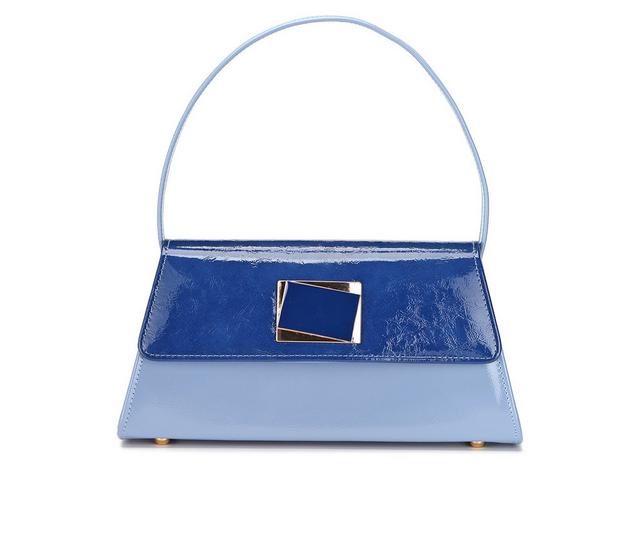Ninety Union Maddie Handbag . in Blue Multi color