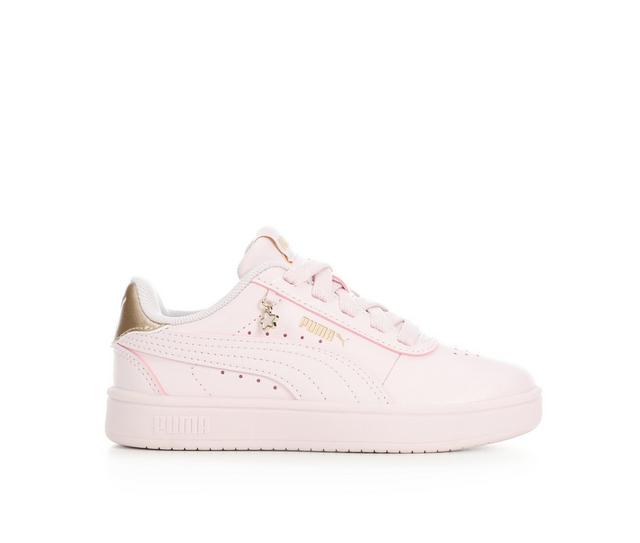 Girls' Puma Little Kid Juna Sneakers in Pnk/Gld/Charm color