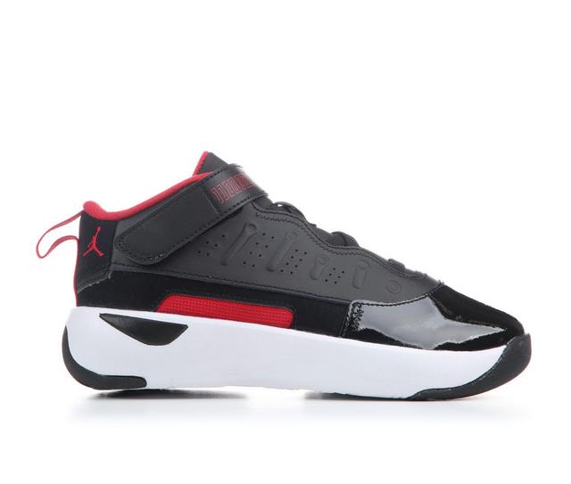 Boys' Jordan Little Kid Max Aura Basketball Shoes in Blk/Univred/Wht color