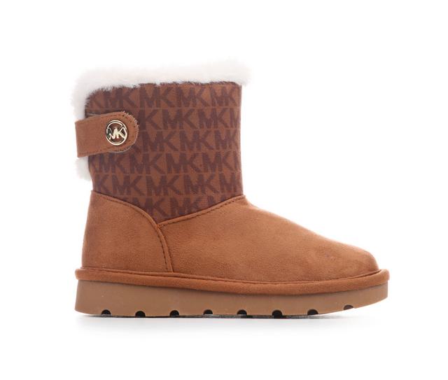 Girls' MICHAEL KORS Toddler Madix Winter Boots in Caramel color