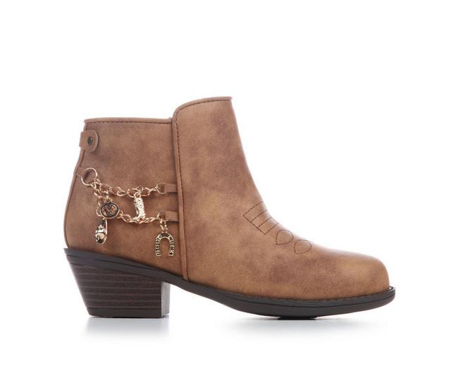 Girls' Sam & Libby Little Kid & Big Kid Western Charms Boots in Tan color