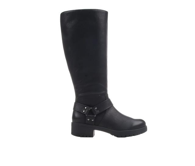 Women's Vintage 7 Eight Blair Knee High Boots in Black color