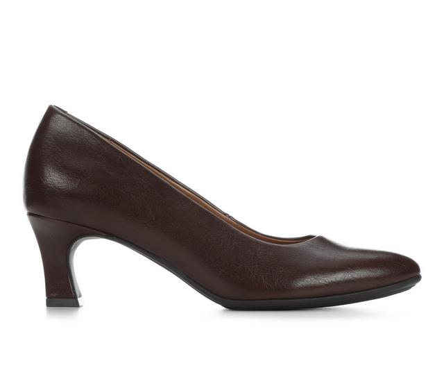 Women's EuroSoft Vero Pumps in Dk Brown color