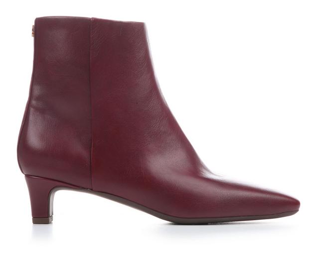 Women's Sam & Libby Priya Booties in Swiss Mahogany color