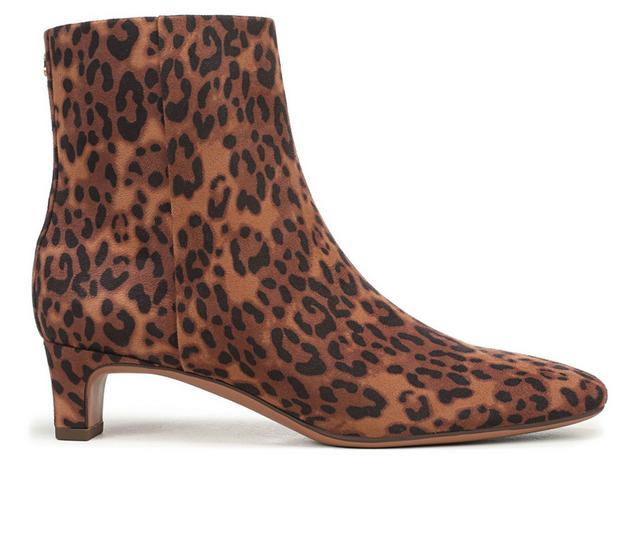 Women's Sam & Libby Priya Booties in Ginger Leopard color