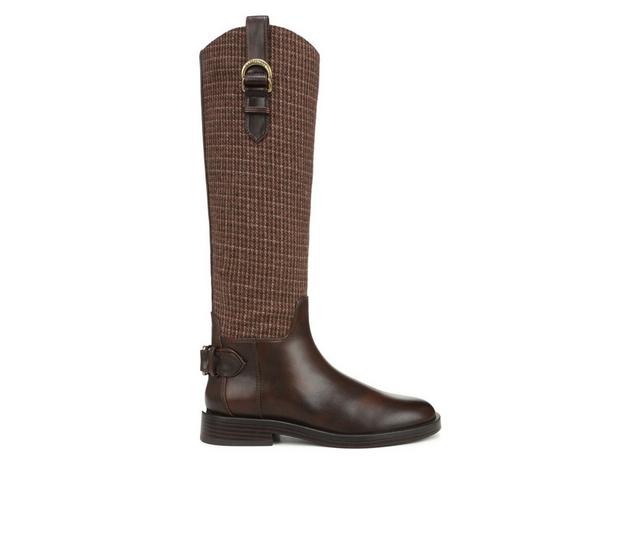 Women's Sam & Libby Slater Knee High Boots in Chocolate color