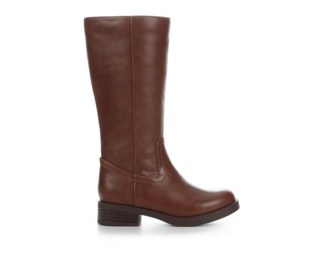 Girls' Soda Little Kid & Big Kid Laine Knee High Boots in Brown color