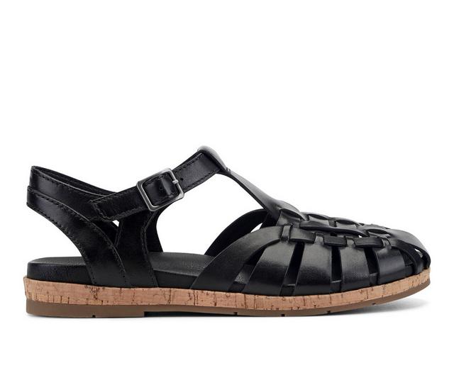 Women's Earth Origins Alazia Sandals in Black color