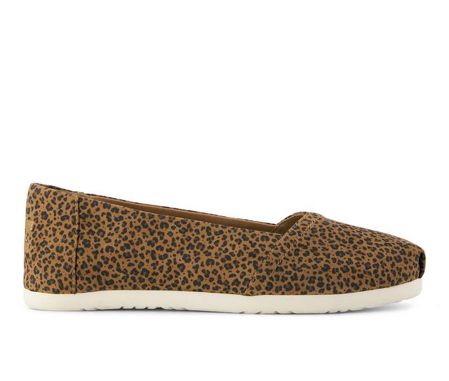 TOMS Alpargata Ballet Flat Flats in Light Brown color
