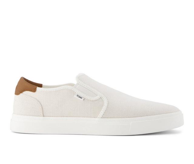 Men's TOMS Baja 2.0 Slip-On Sneaker in White color
