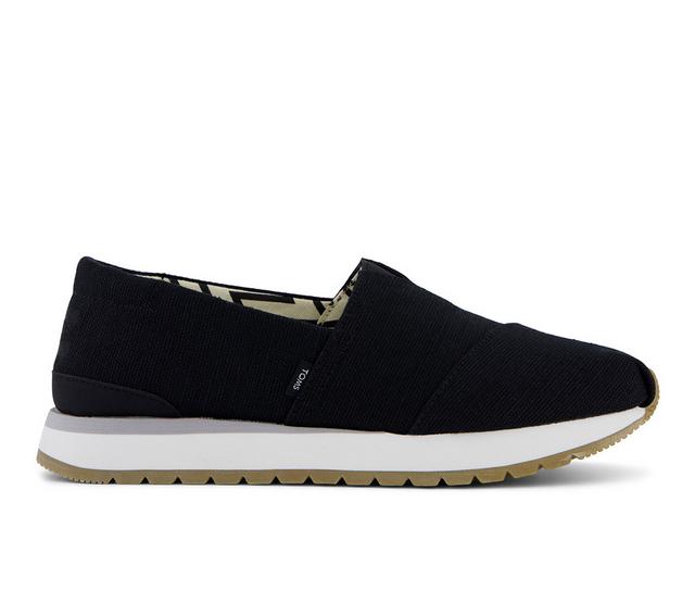 Women's TOMS Resident Plus Slip-on Sneakers in Black color