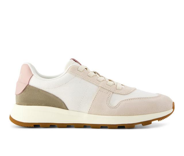 Women's TOMS Trvl Lite Retro Sneakers in Light Beige color