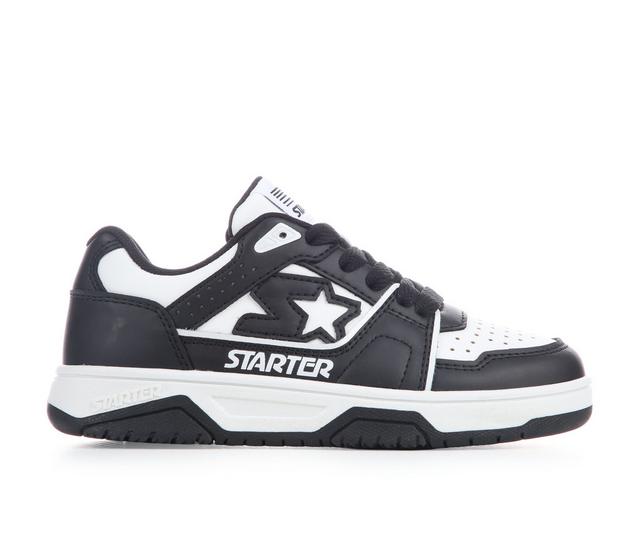 Boys' Starter Toddler & Little Kid Fast Break Low Sneakers in Black/White color