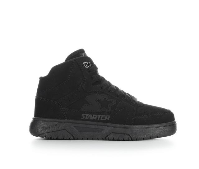 Kids' Starter Little Kid & Big Kid Fast Break Mid Sneakers in Black/Mono color