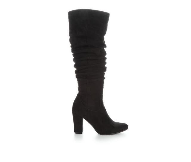 Women's Christina Royale Compassion Knee High Boots in Black color
