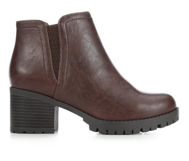 Women's Soda Thumb Booties in Brown color