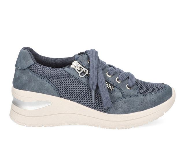 Women's Easy Street Barrie Sneakers in Navy color