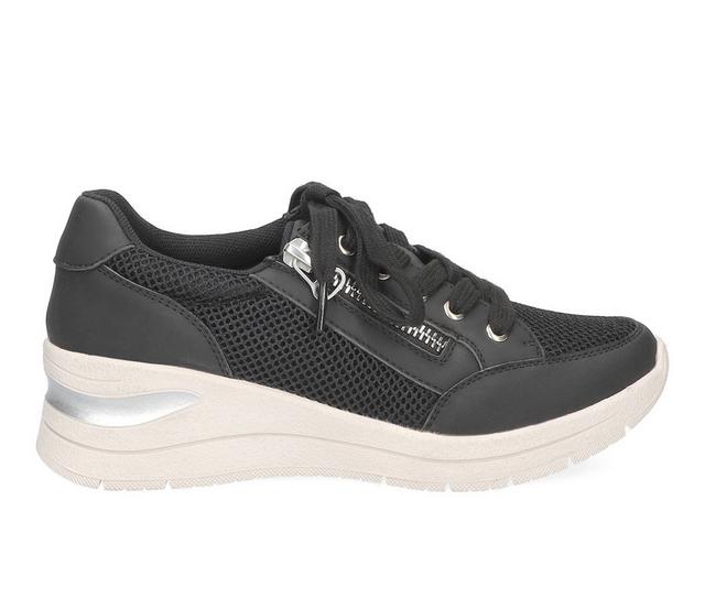 Women's Easy Street Barrie Sneakers in Black color