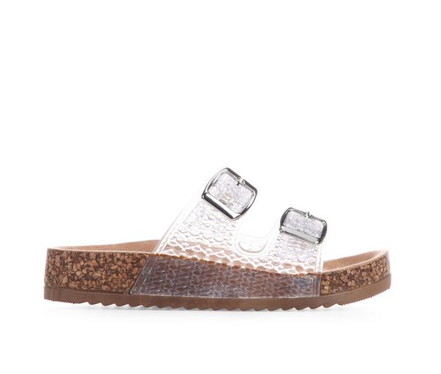 Girls' Soda Toddler & Little Kid Kuro-IIS Sandals in Clear color
