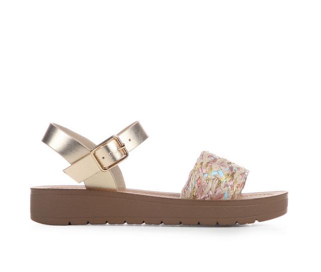Girls' Soda Toddler & Little Kid Sam-IIS Sandals in Gold Multi color