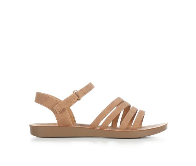 Girls' Soda Toddler & Little Kid Chiyo-IIS Sandals in Coffee color