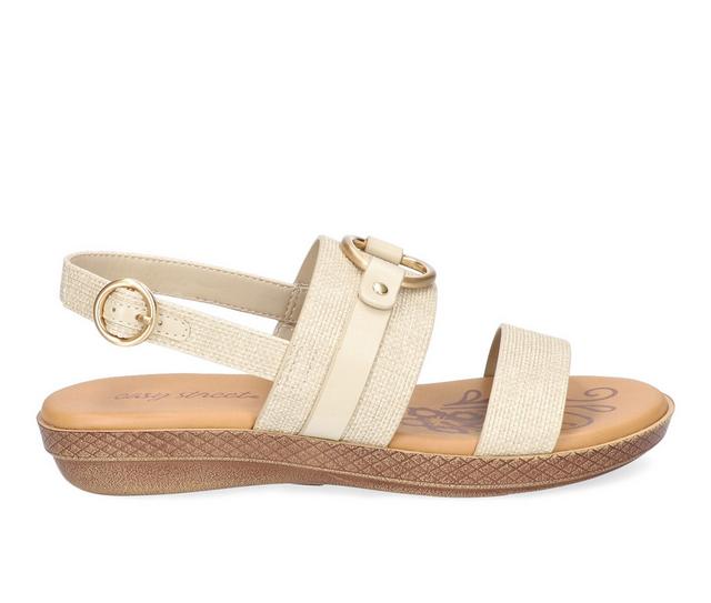 Women's Easy Street Cohen Sandals in Natural Linen color
