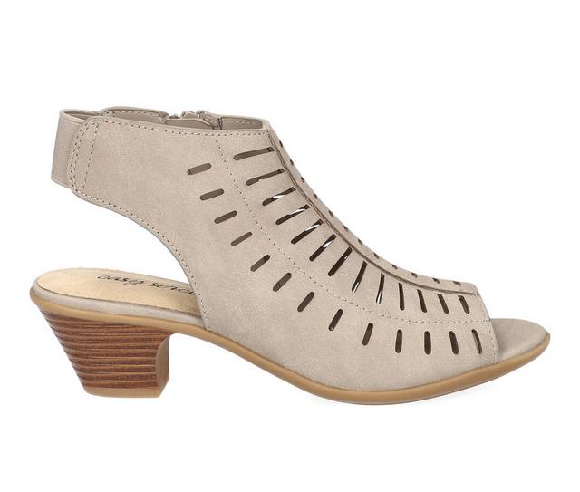 Women's Easy Street Elevate Dress Sandals in Grey color