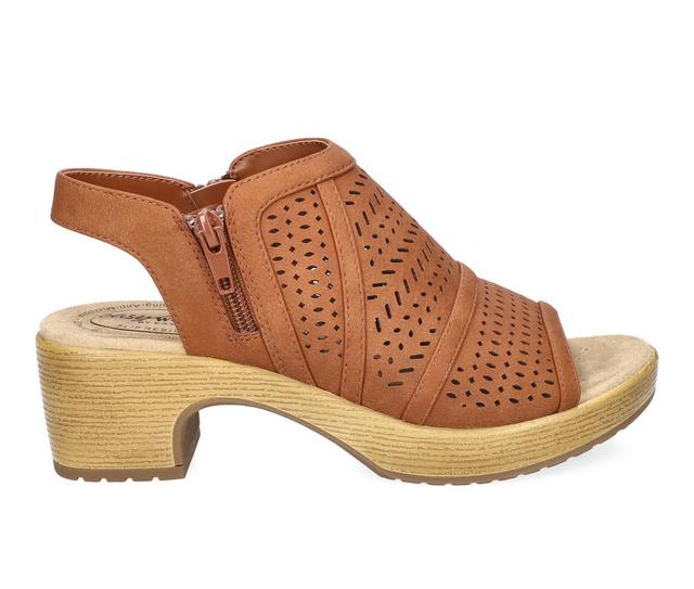 Women's Easy Street Evan Dress Sandals in Tan color