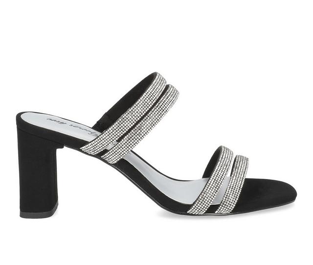 Women's Easy Street Jemma Dress Sandals in Black Lamy color
