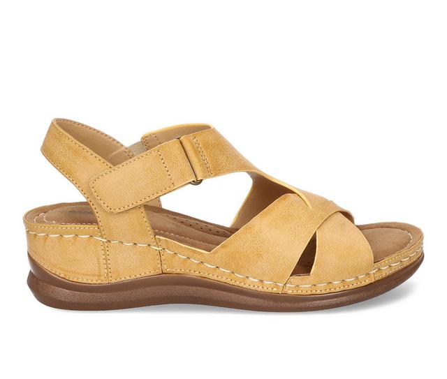 Women's Easy Street Lani Wedges in Beige color