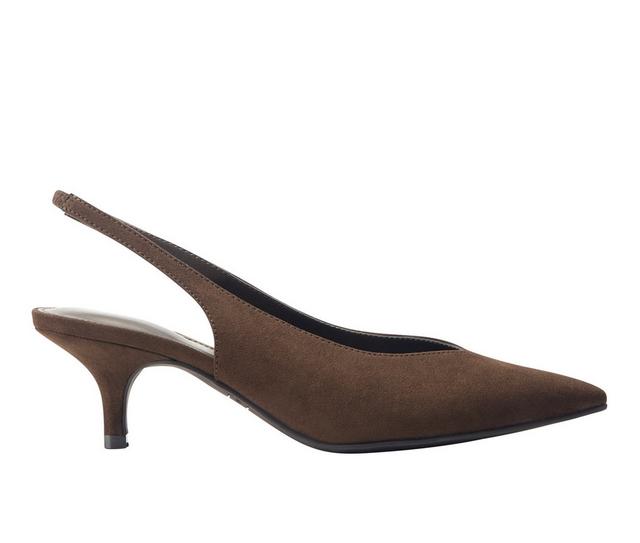 MARC FISHER Labela Pumps in Mudpie Brown color