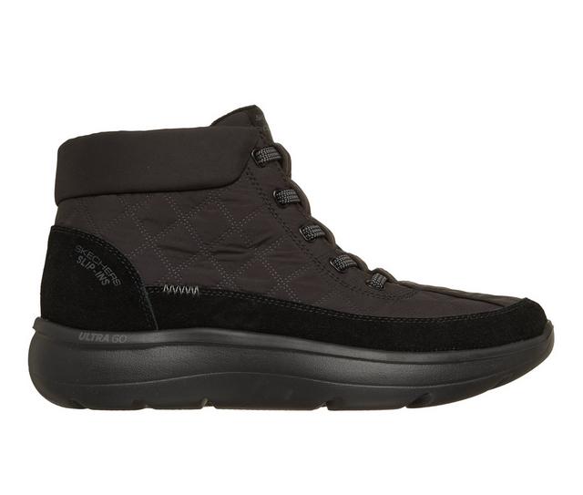 Women's Skechers Go On The Go Encore Slip In 144842 Booties in Black color
