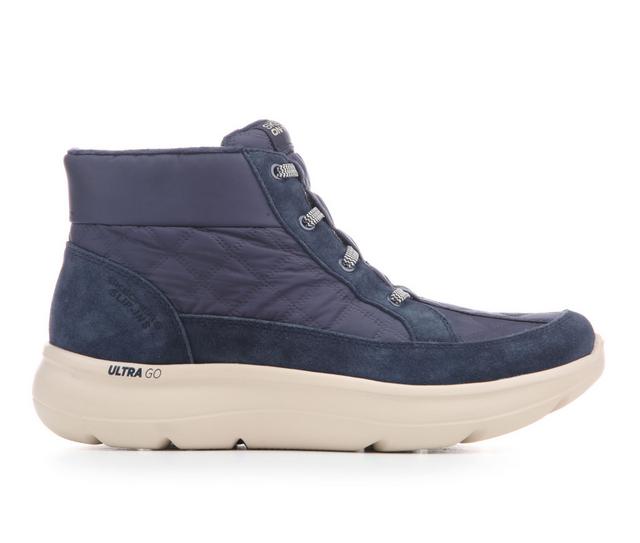 Women's Skechers Go On The Go Encore Slip In 144842 Booties in Navy color