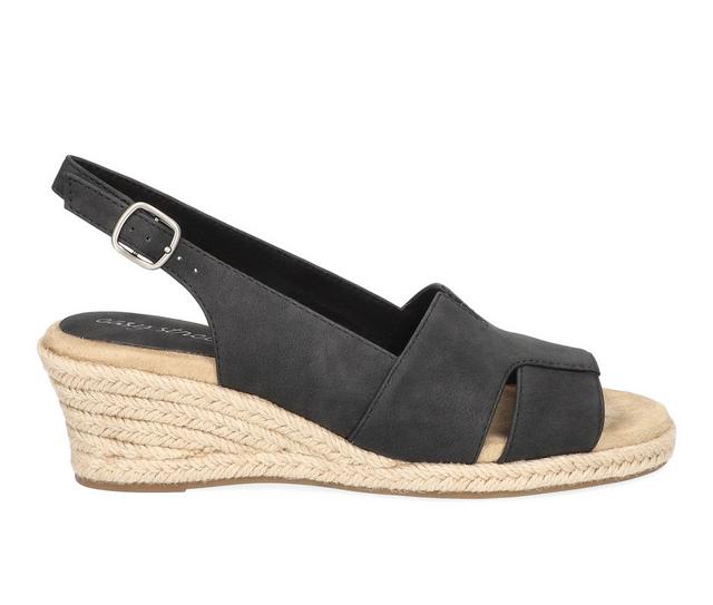 Easy Street Resort Wedges in Black color
