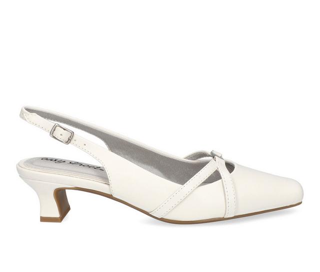 Women's Easy Street Ridley Pumps in White color