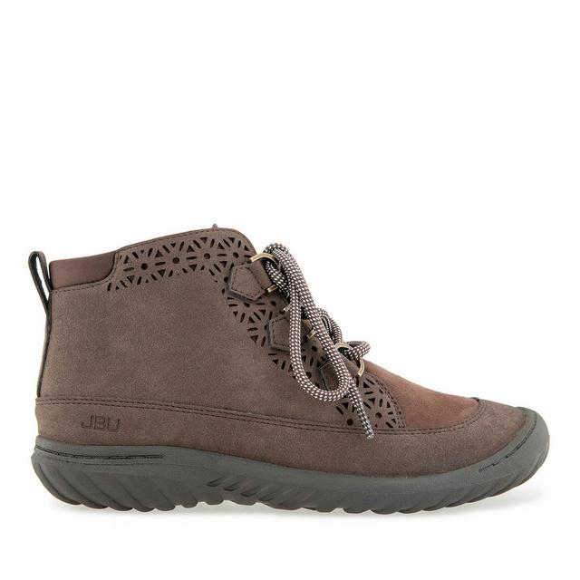 Women's JBU Roxanna Booties in Dark Brown color