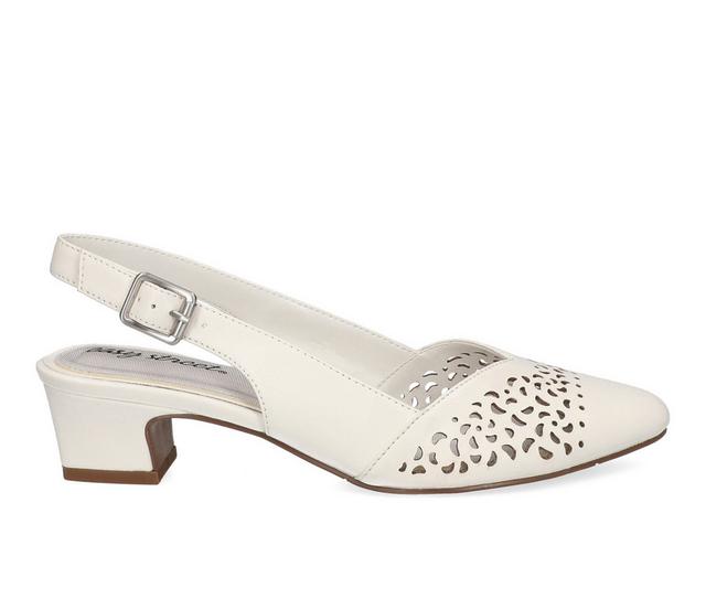 Women's Easy Street Sofie Pumps in White color