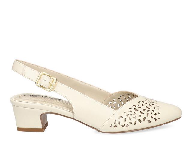 Women's Easy Street Sofie Pumps in Bone color