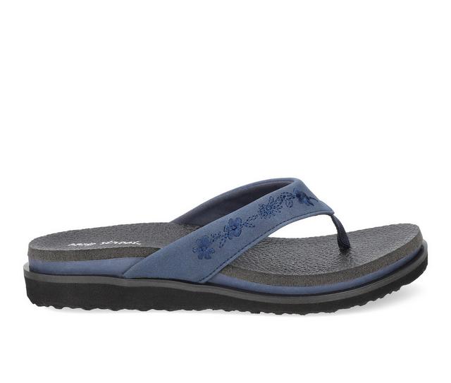Easy Street Wanderlust Flip-Flops in Navy color