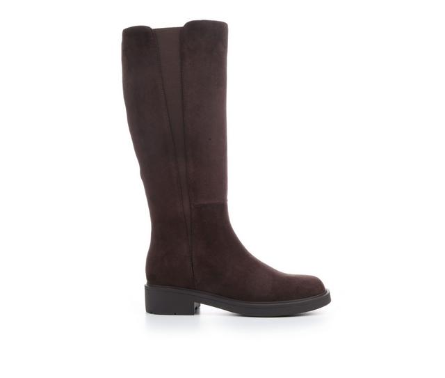 Women's MIA Farlee Knee High Boots in Chocolate color