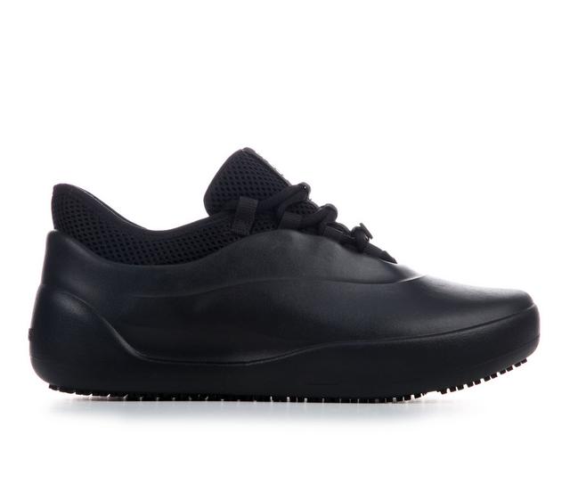 Women's Crocs Work Chef Works Bistro Sneaker Safety Shoes in Black color