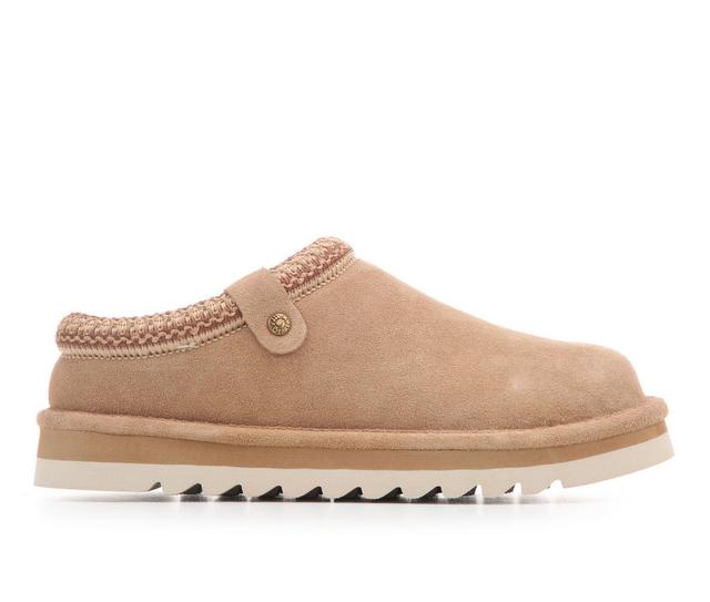 Women's Bearpaw Calista Clogs in Toffee color