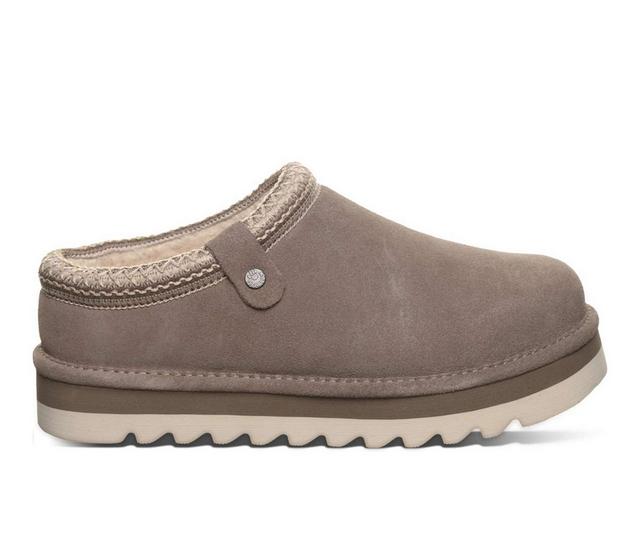 Women's Bearpaw Calista Clogs in Morel color