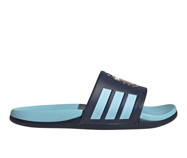 Men's Adidas Adilette Comfort 2.0 Men's Slides in Navy color