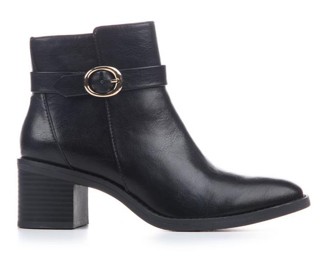 Women's EuroSoft Hickory Booties in Black color