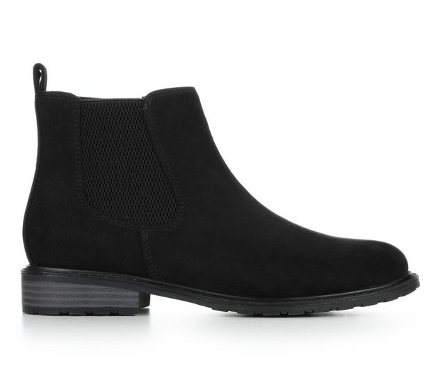 Women's Cliffs by White Mountain Charm Booties in Black color